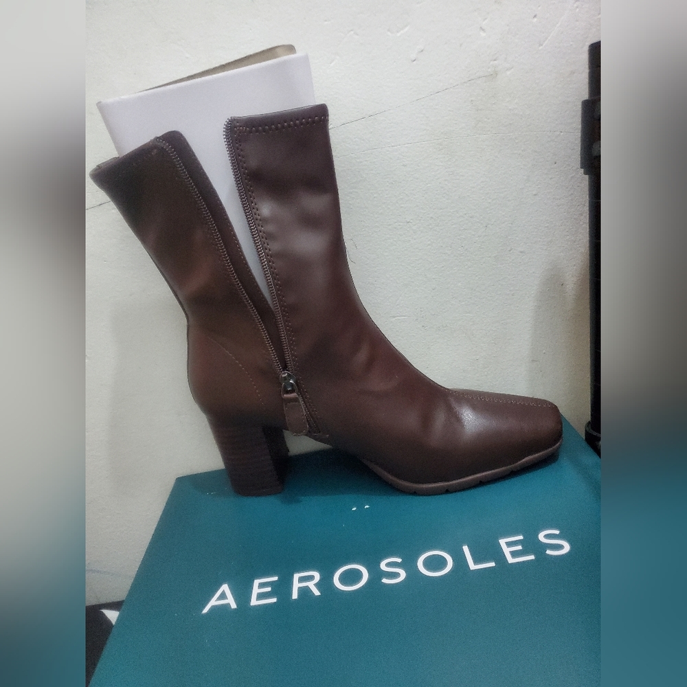 Aerosoles Miley Women's High Heel Ankle Boots - Picture 5 of 7